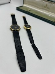 Lot Of 2 Gucci Watches Men & Woman Original Buckles In Booth Swiss Made