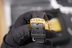 Brew Metric Gold – Black Dial Chronograph With Additional Rubber Brew Strap