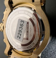 Invicta Coalition Forces Men’s Watch (Model 49093) – Triple Gold & Black