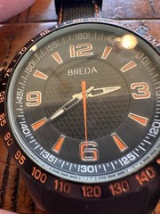 Breda Quartz Watch. Beefy Watch. New Battery.