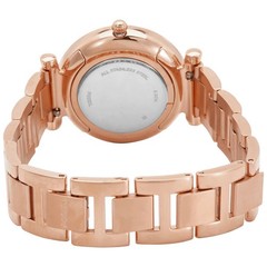 Fossil Carlie Quartz Rose Dial Ladies Watch ES4301