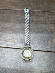 Vintage 1960’s Bulova Watch M0 Gold Tone July 1969 Calendar Band Repair Parts