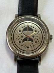 Harry Potter Time Turner Watch Accutime HP50536 Quartz 38.6mm Works Black Strap