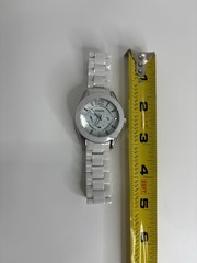 Fossil Riley Women’s Watch Ceramic Bracelet White CE1002 Stainless Steel Works￼
