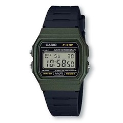 Casio F91WM-3A Classic Digital Water Resistant Watch