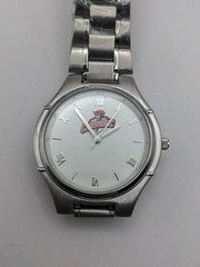 Sweda Carthage Silver Tone Watch New Battery