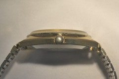SEIKO Lord Matic 5606-7000 JNR Railway Award Kanji Day Gold LM Automatic Japan