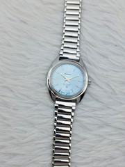 HMT Kohinoor Blue Dial Mechanical Watch 17 Jewels Vintage India Men’s Steel