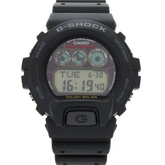 Casio G SHOCK GW 6900 1JF Resin Black Tough Solar Digital Wristwatch Black Dial