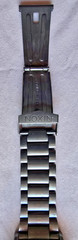 Nixon The Sentry SS Men’s Watch Matte Black Gunmetal Day/Date Red Accents Good