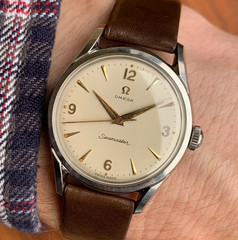 1957 Omega Seamaster Ref. 2829/2830-8 SC Stainless Steel Wristwatch – Mint