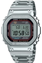 Casio G-Shock GMW-B5000D-1CJF Full Metal Silver Bluetooth Solar Watch