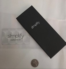 Simplify Watch 5100 Leather Band Watch Satin finished metal case Quartz movement