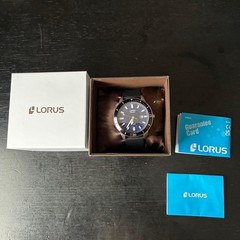 Seiko LORUS Solar Powered 100m Water Resistant Men’s Watch