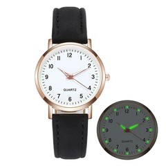 Watch For Ladies Women Girls Fashion PU Leather Strap Quartz Wristwatch Gift UK