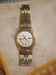 Bulova Accutron 2182 Day Date, N6, Gold tone Diamond Dial, Working Accurate
