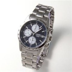 Seiko chronograph quartz men’s watch “JAPAN” New