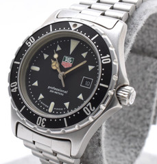 [N MINT+] TAG Heuer 2000 Professional 973.015 Quartz Black Dial Women’s Watch