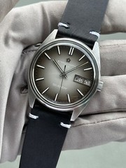 Vintage Eterna Eterna-Matic 3000 Sevenday Caliber 1501K Fumé Dial 35mm Ref 106DT