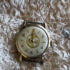 Vintage CYMA men’s automatic watch R420 Bumper swiss 1940s (FOR PARTS)