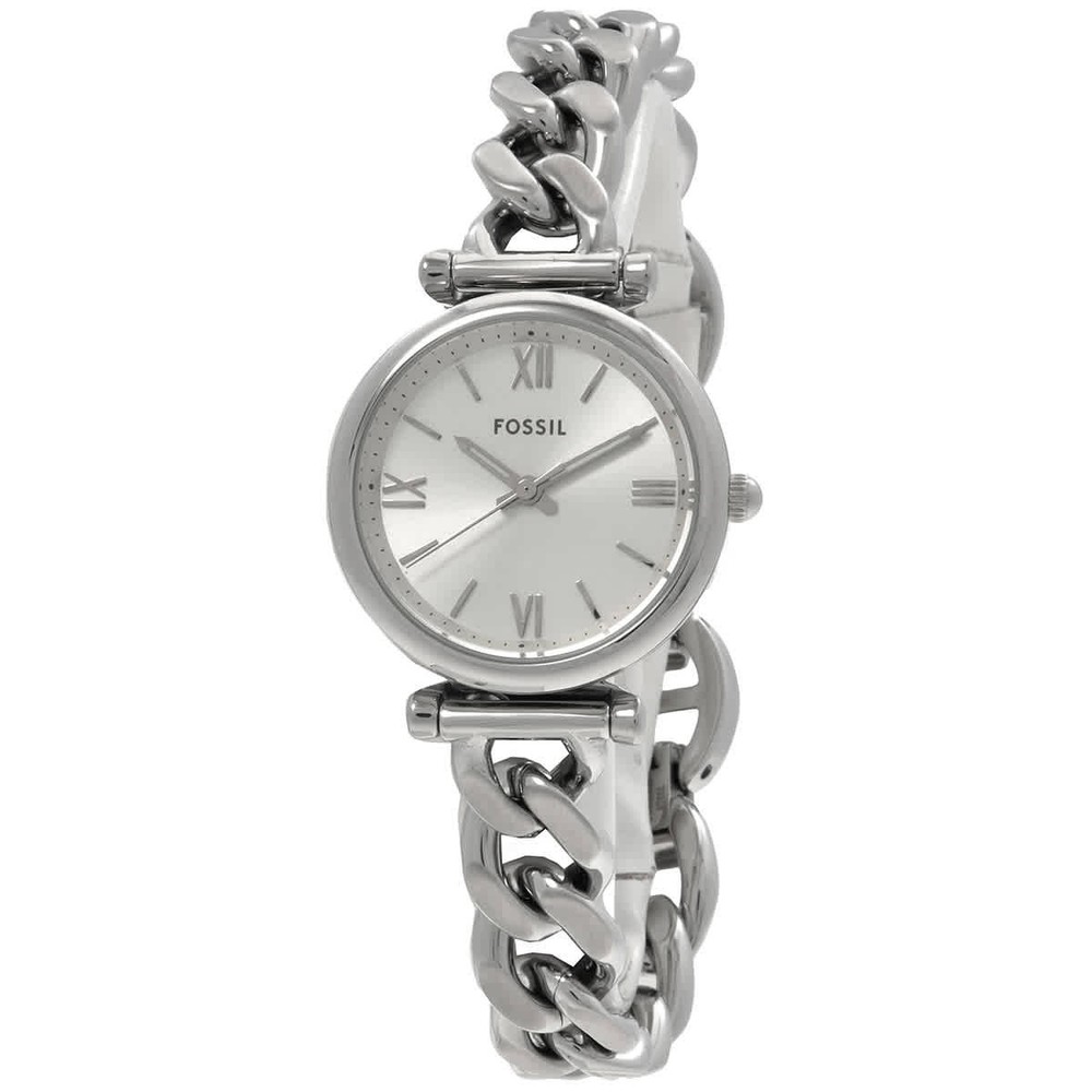 Fossil Carlie Quartz Silver Dial Ladies Watch ES5331