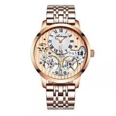 AILANG Men’s Automatic Watch Double Tourbillon Mechanical Luminous Waterproof