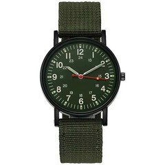 Military Watch Army Durable Water Proof Luminous 24Hours Dial Nylon Strap USA