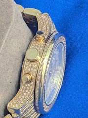 JoJo Joe Rodeo CARATS Diamond Watch Benny Co Chronograph Swiss