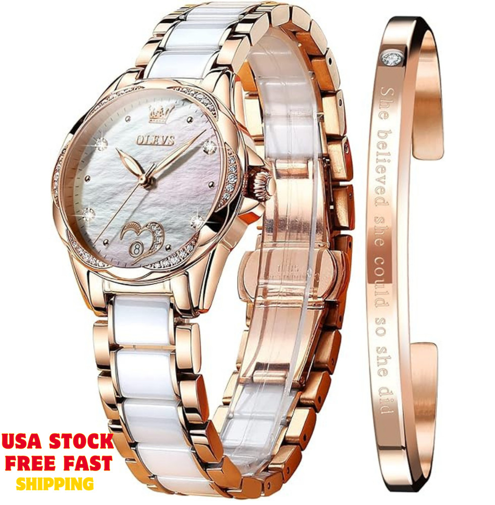 Relojes de Marca Reloj Para Mujer Relogio Feminino Dourado Joyeria Fina de Moda