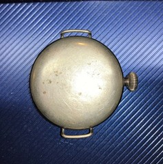 Vintage Ingersoll Midget Trench Watch Wire Lugs Two Tone WWI Era – For Repair