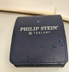 Philip Stein Wristwatch Teslar Orange Band Boxed