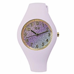 Ice-Watch ICE022570 ICE Flower Purple Silicone Floral Dial Ladies New R8041359