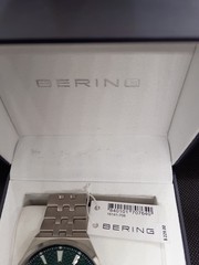 Bering TITANIUM Green Dial Men’s Quartz Sapphire Classic 41mm Watch 16141-708