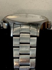 Hamilton Khaki GMT World Time H776250 Automatic Silver Dial SS Bracelet Rare