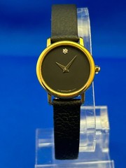 Wittnauer Swiss Ladies Diamond Museum Style Watch, Clean, New Battery,Works Well