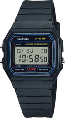 F91W Series | Digital Watch | Water Resistant | LED Light | 1/100 SEC Stopwat…