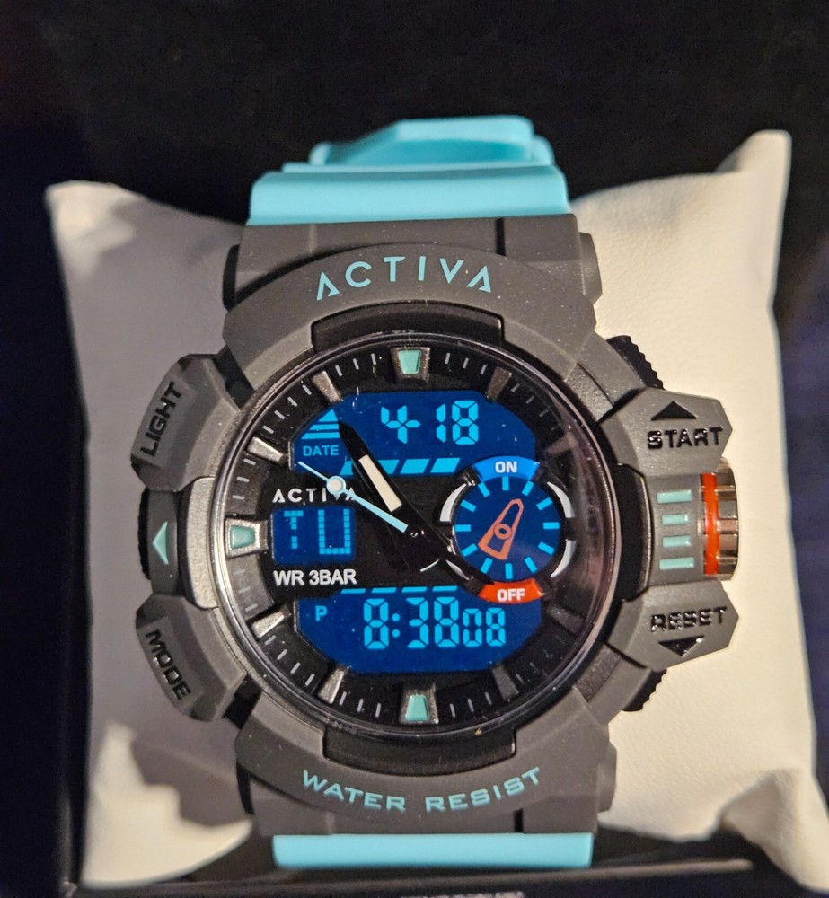Activa Vord X Invicta Watch 49mm Light Blue