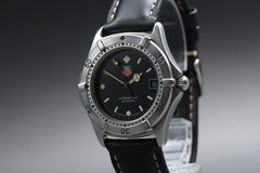 [Near MINT] TAG Heuer 962.006-2 Black Quartz Men’s Watch From JAPAN