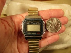 Vintage Men’s Digital Casio Alarm Chrono 593 A158W Watch