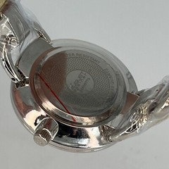 August Steiner Women’s Watch AS8132 Swiss Diamond Markers Silver & Gold Tone
