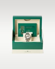Rolex Oyster Perpetual 124200 Silver Oyster Bracelet with Silver Bezel