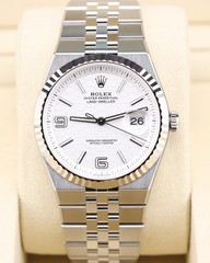 Rolex Land-Dweller 40 White Honeycomb Dial 127334