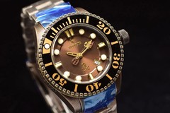 Invicta Mens 47mm Disney Pirates of the Caribbean L.E. AUTOMATIC Brown SS Watch