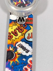 Watchitude Comic Bang Boom Crash Slap Watch Colorful