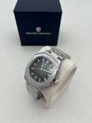 Montres Prestige X Invicta Men’s Watch – 42mm – Silver Case/Green Dial /MPW 0114