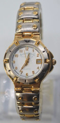 Vintage Reliance by Croton ”STATION CASINO” watch 27mm 7”wrist New battery