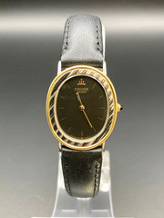 [N Mint] SEIKO Credor 8420-6360 Women’s Vintage Watch 18K Bezel Quartz Japan