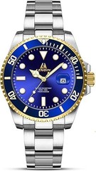 Reloj Para Hombre Casio Resistente Al Agua Acero Inoxidable Hora Mundial Oro