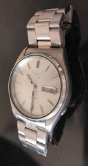 [Tested and working] Men’s SEIKO 5 Automatic Watch, Silver Antique 【USED】