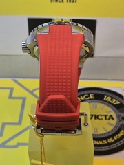 Invicta Aviator Skyshock Men’s Watch 50mm Orange & Black with Black DIal NEW